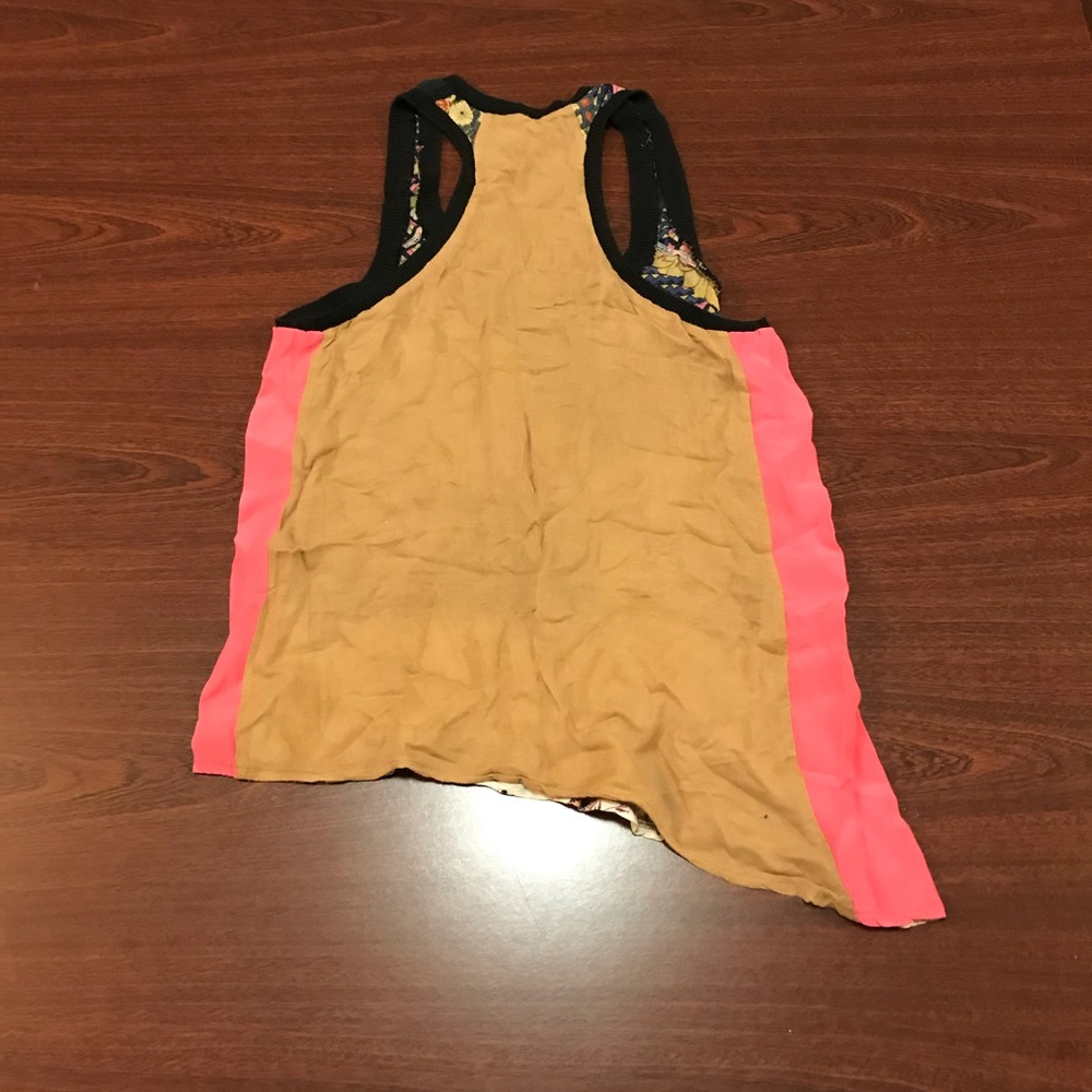 Zara W&B Collection Racerback Asymmetrical Tank - Picture 3 of 3